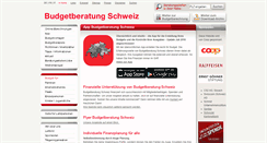 Desktop Screenshot of budgetberatung.ch
