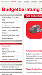 Mobile Screenshot of budgetberatung.ch
